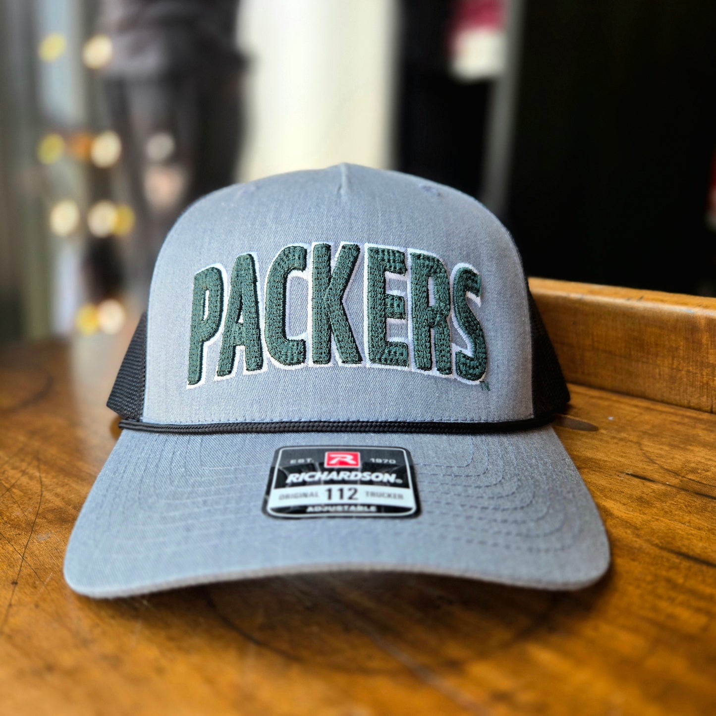 Packers 5 Panel Cap With Rope 0625