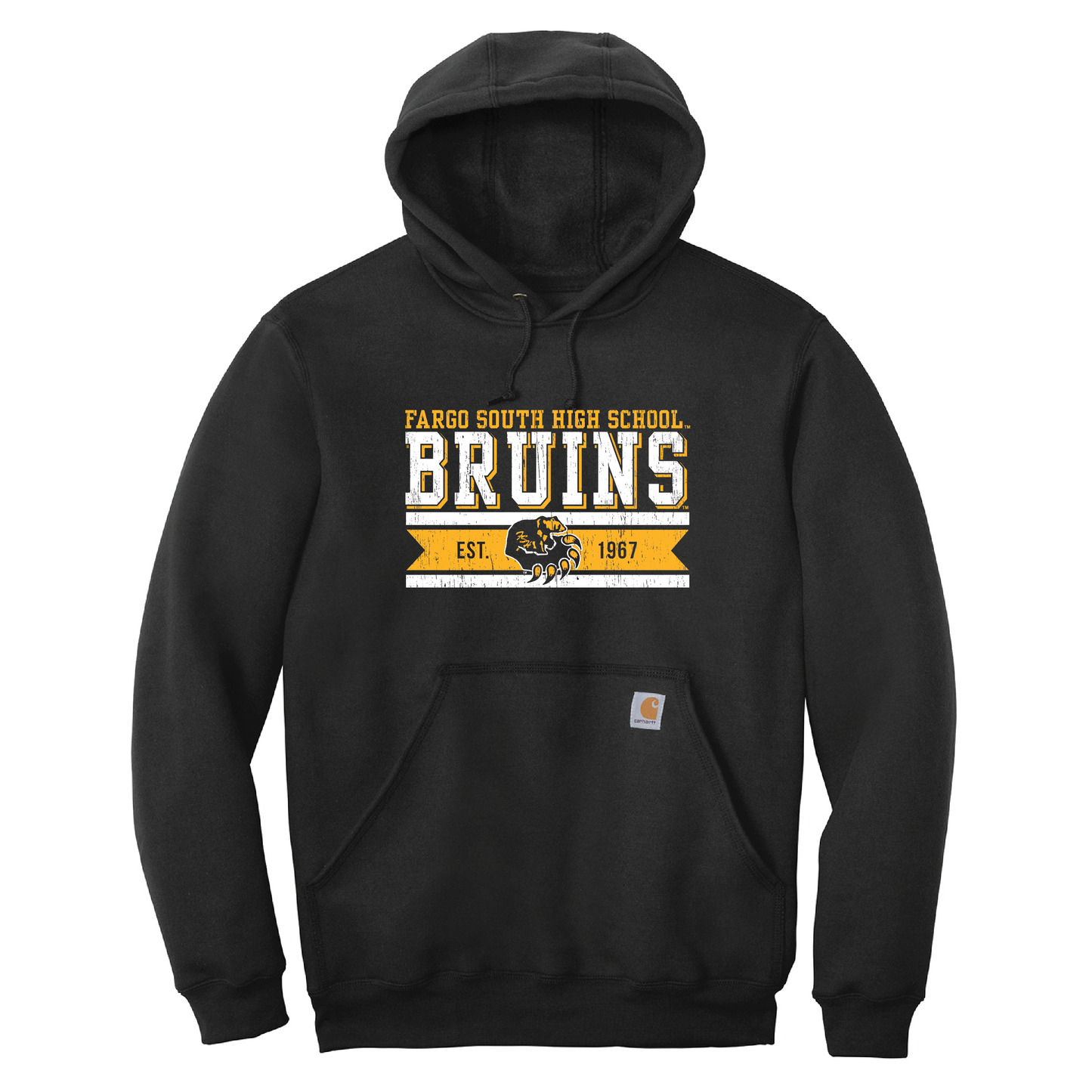 Bruins Carhartt® Midweight Hooded Sweatshirt (CTK121)