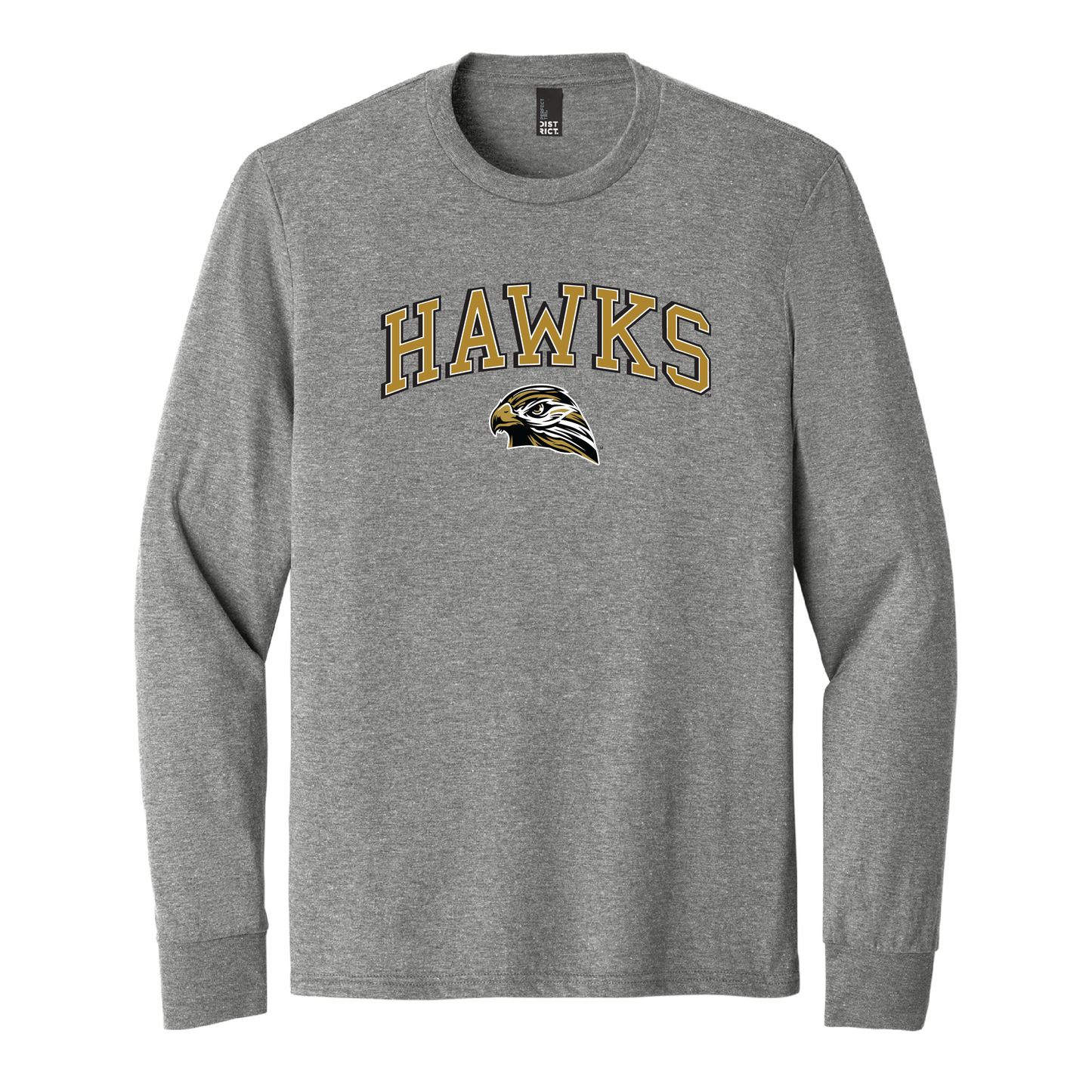 Hawks District® Perfect Tri® Long Sleeve Tee (DM132)