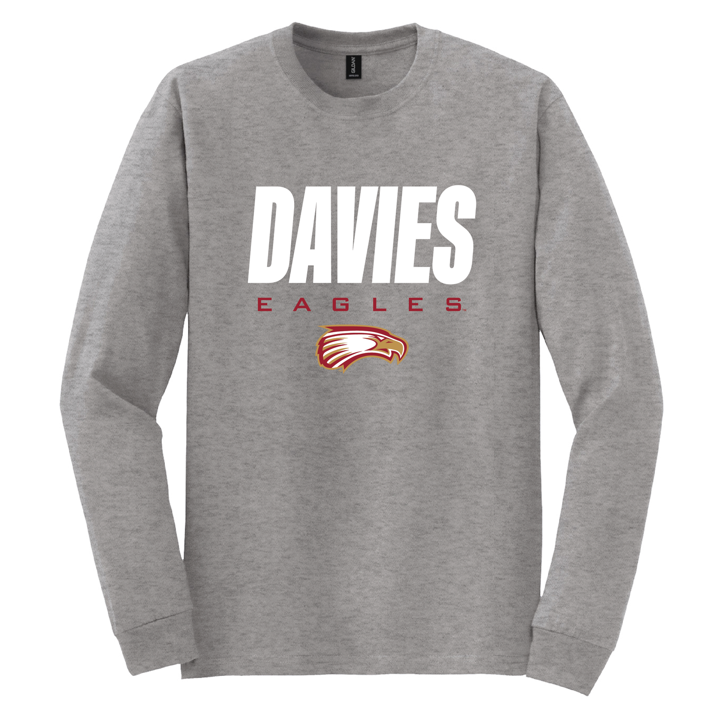 Eagles Gildan® DryBlend® 50 Cotton/50 Poly Long Sleeve T-Shirt (8400)