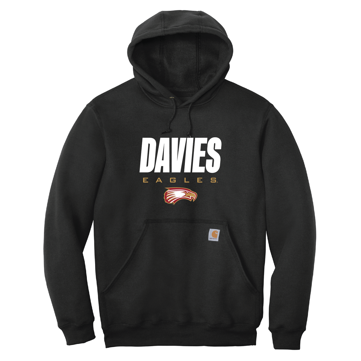 Eagles Carhartt® Midweight Hooded Sweatshirt (CTK121)