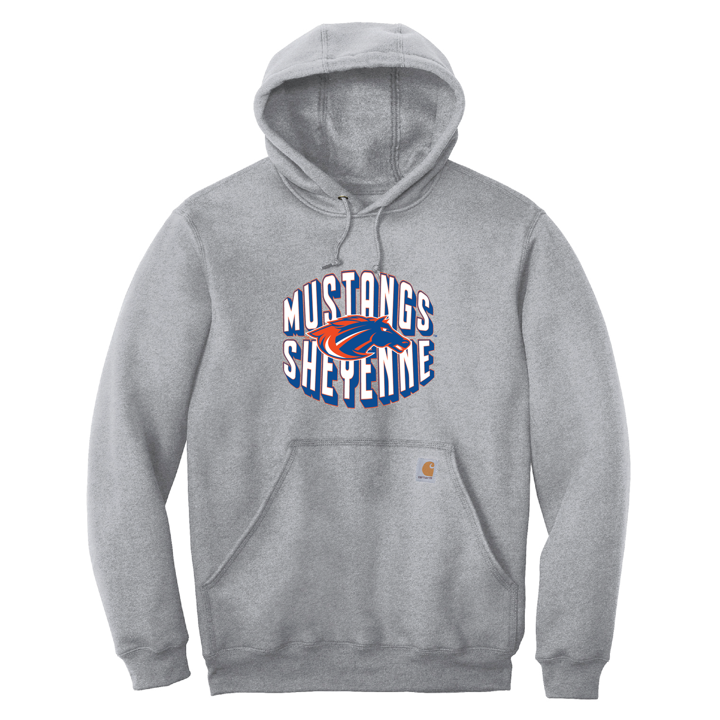 Mustangs Carhartt® Midweight Hooded Sweatshirt (CTK121)