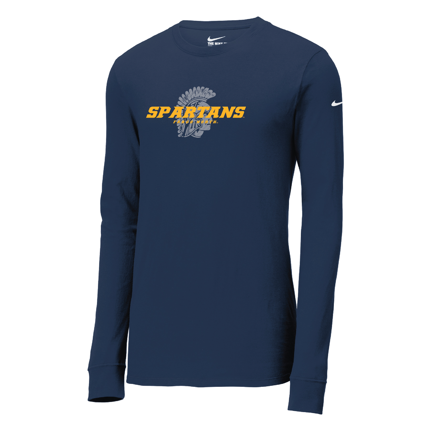 Spartans Nike Dri-FIT Cotton/Poly Long Sleeve Tee (NKBQ5230)
