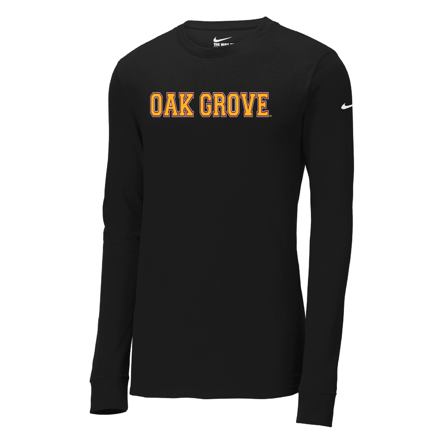 Oak Grove Nike Dri-FIT Cotton/Poly Long Sleeve Tee (NKBQ5230)