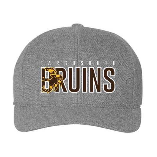 Bruins Trabis Grey Melange FLEXFIT Cao 0324 OSFM