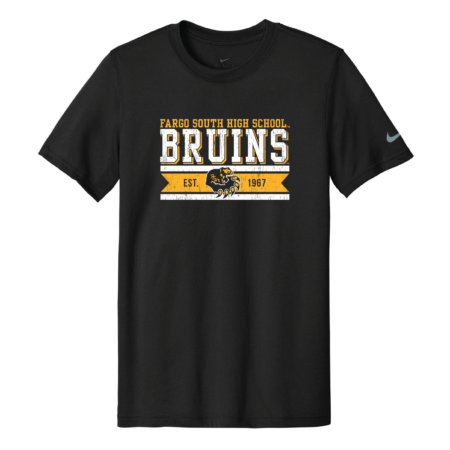 Bruins Nike Swoosh Sleeve rLegend Tee (NKDX8730)
