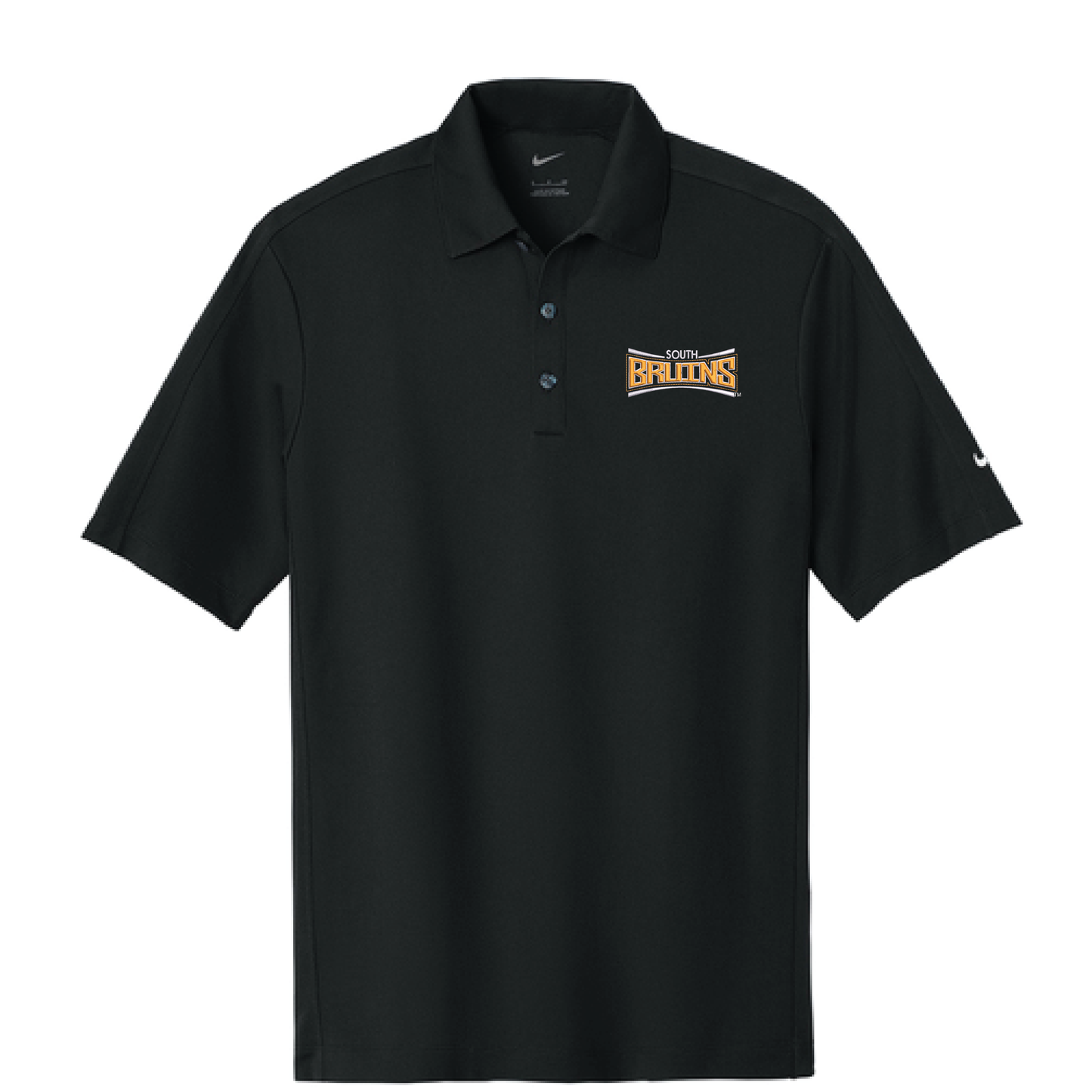 Bruins Black Nike Tech Sport Dri-FIT Polo (266998)
