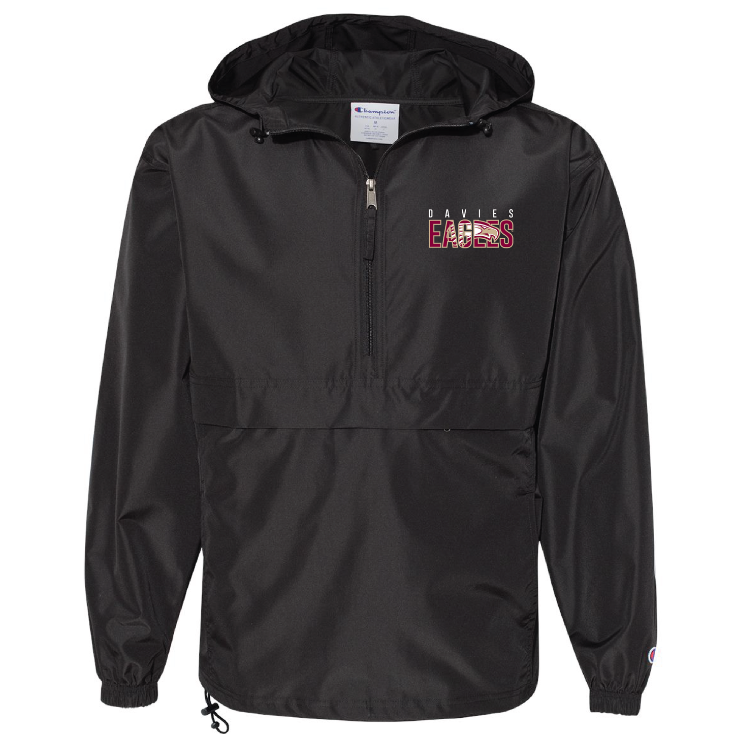 EAGLES PACKABLE 1/4 ZIP JKT 0524