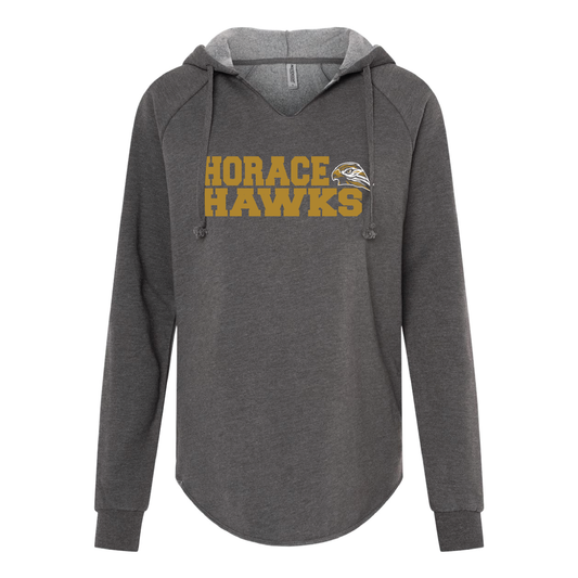 Hawks Wmns Lt Weight Hoodie Gray 0825