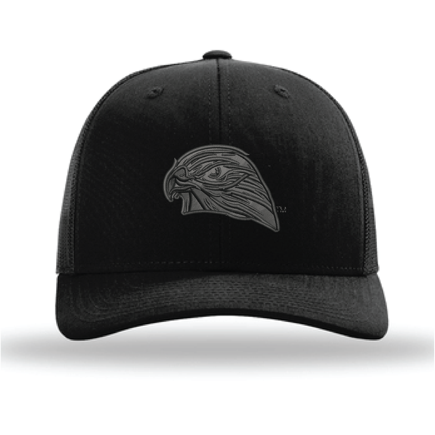 Hawks Black Richardson Trucker Cap (112)