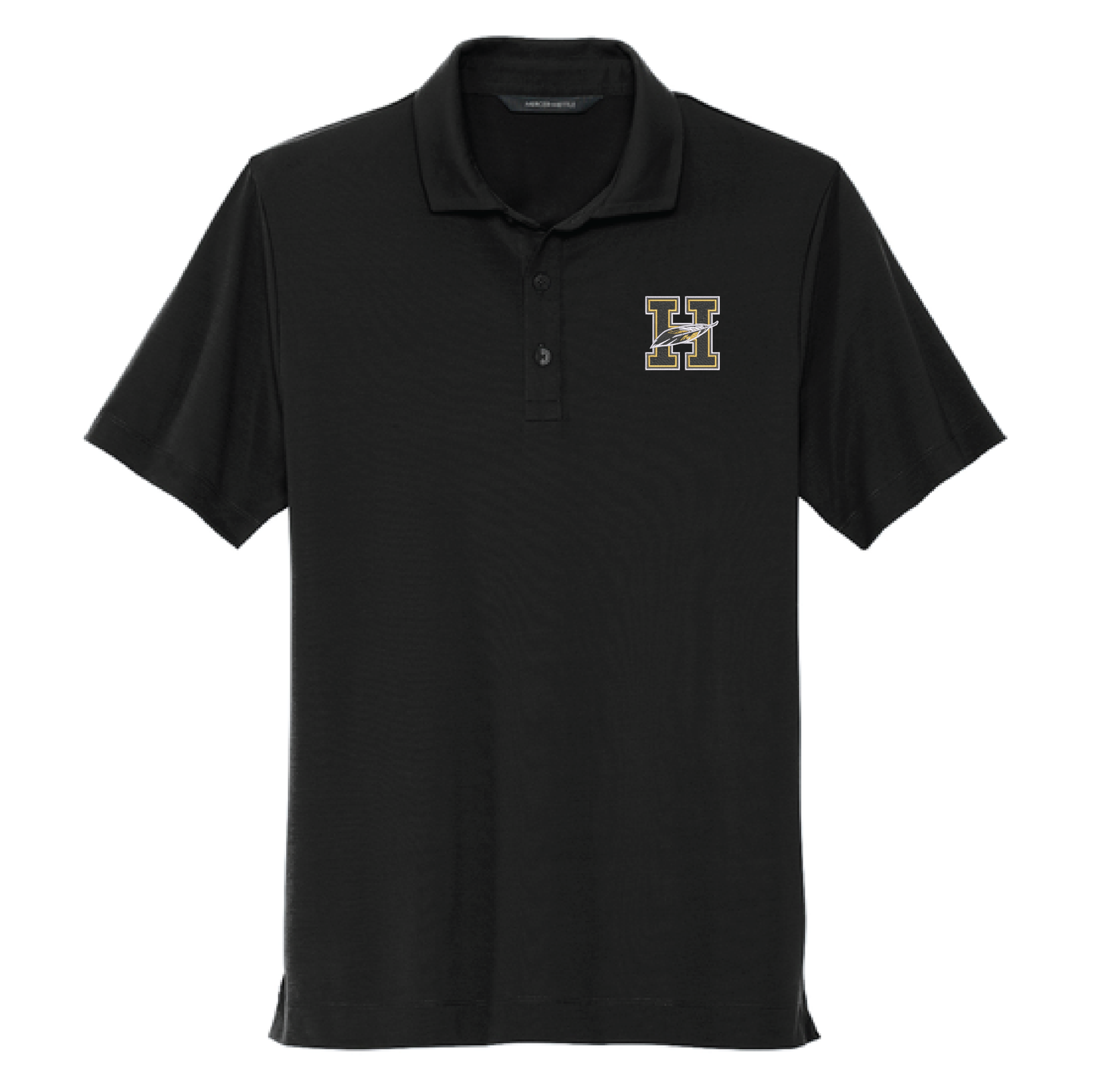 Hawks Black Mercer+Mettle® Stretch Jersey Polo (MM1014)