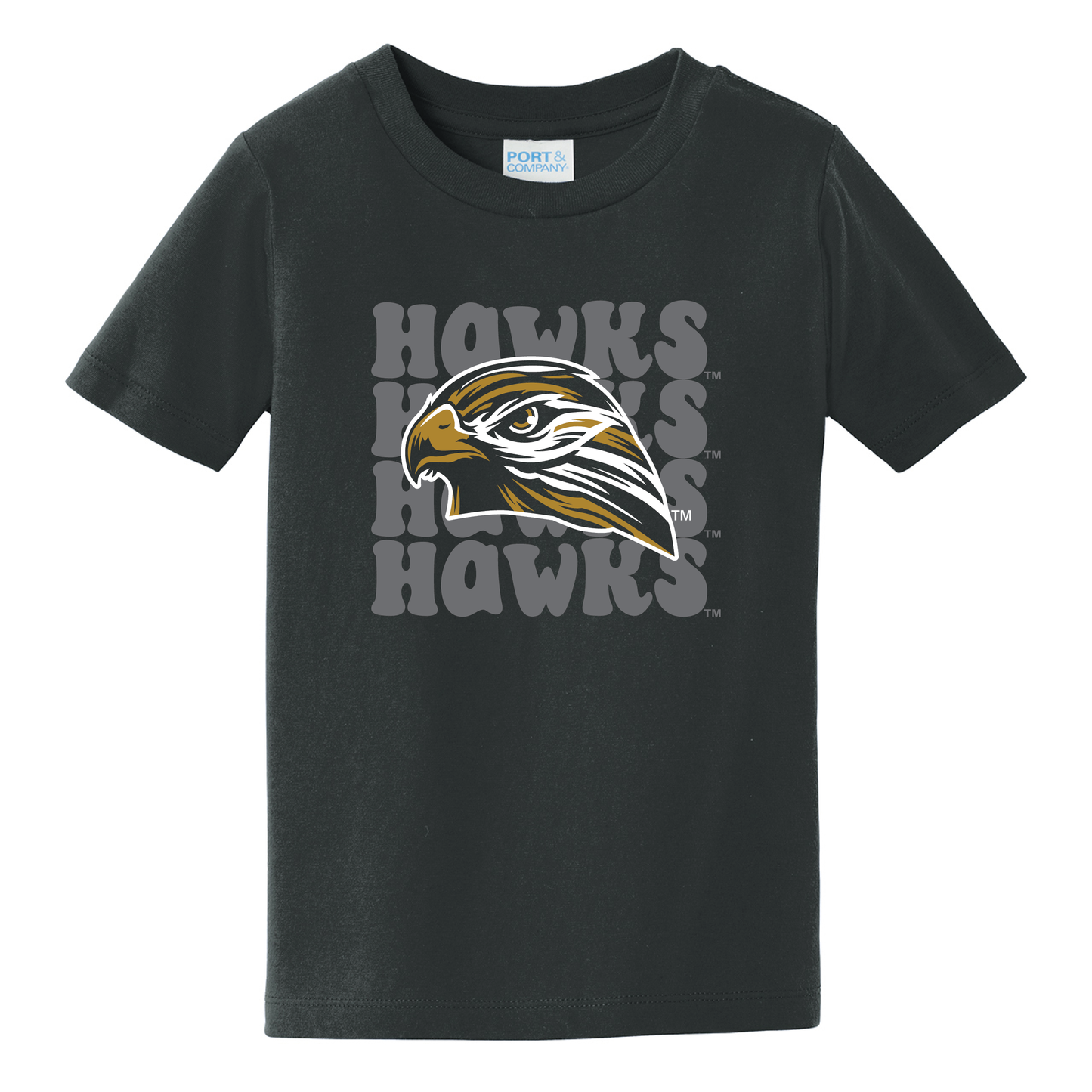 Hawks Port & Co™ Toddler Fan Favorite™ Tee (PC450TD)