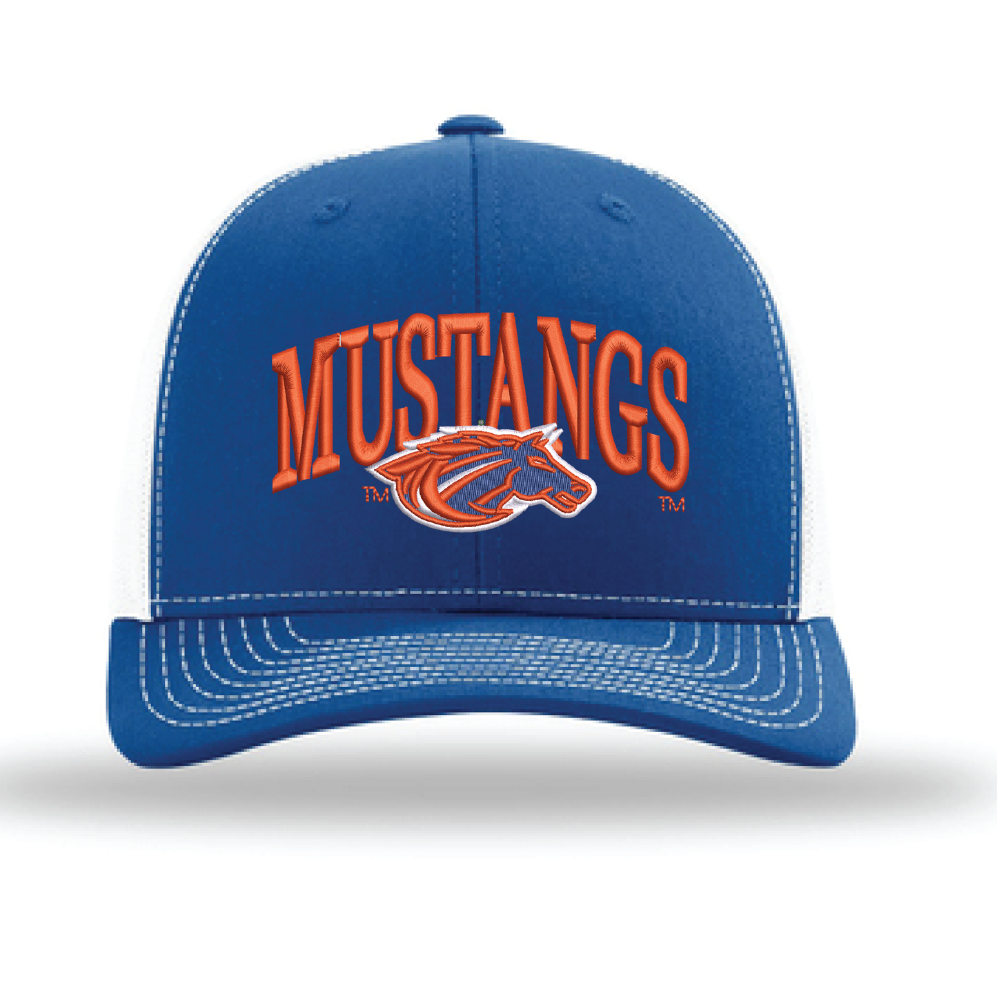 Mustangs Royal/White Richardson Trucker Cap (112)