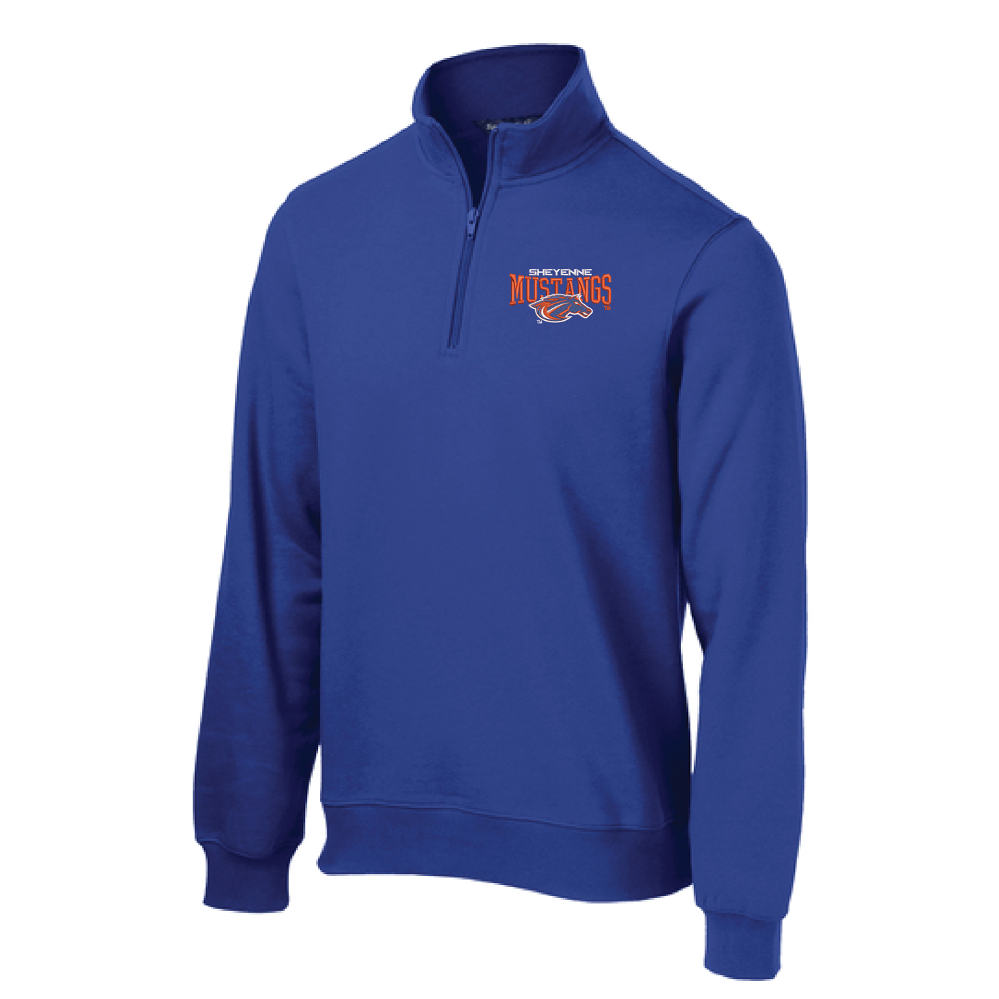 Mustangs Sport-Tek® 1/4-Zip Sweatshirt (ST253)