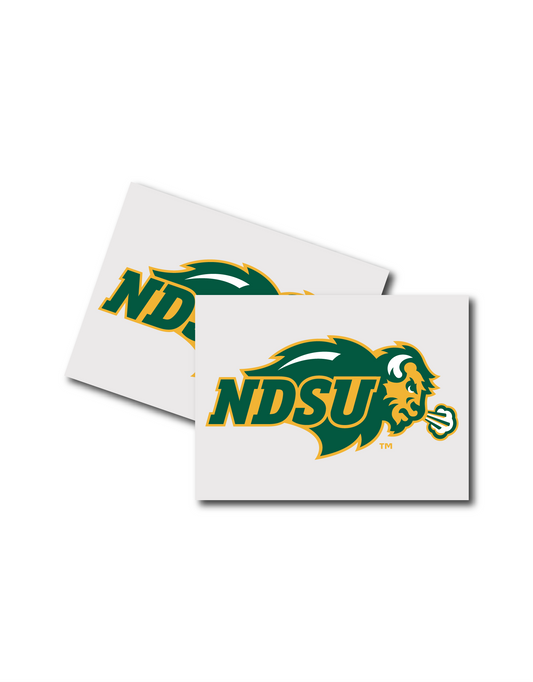 2 NDSU Bison Tattoos