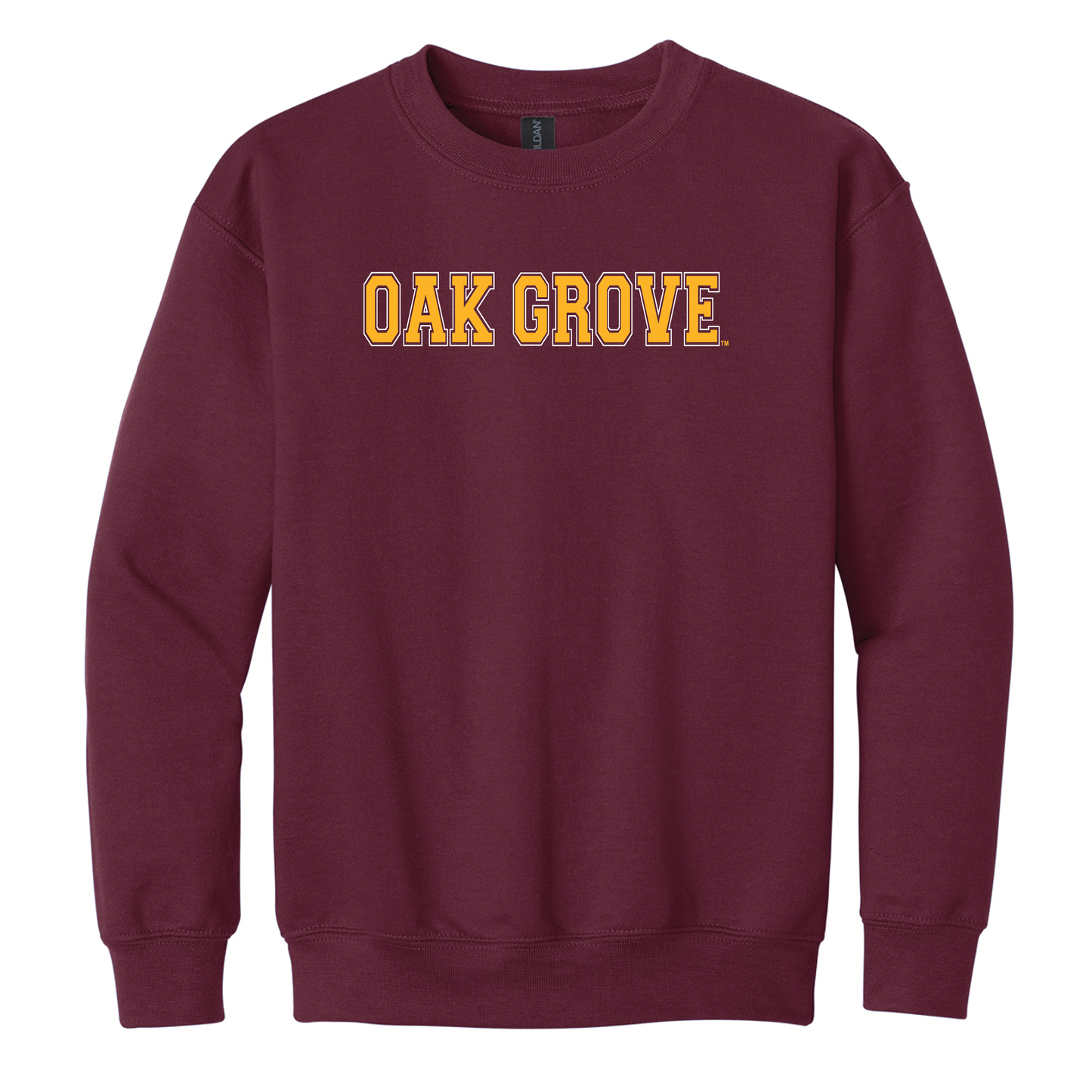 Oak Grove Gildan® Youth Heavy Blend™ Crewneck Sweatshirt (18000B)