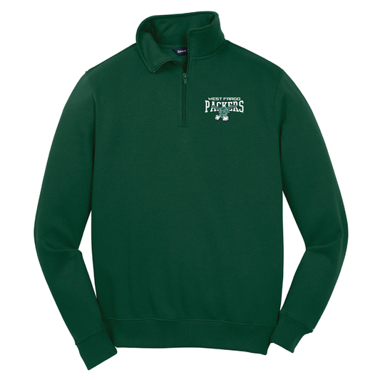 PACKERS 1/4 ZIP SWEATSHIRT 0924