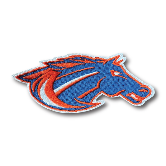 MUSTANGS EMBROID PATCH 0824