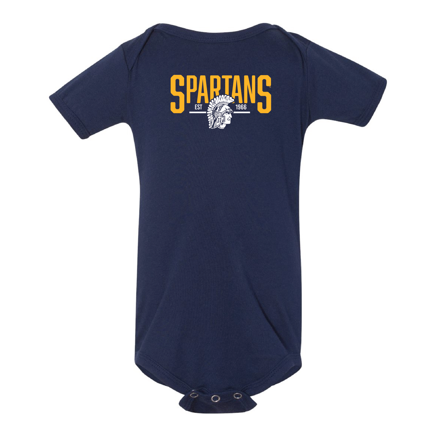 Spartans BELLA+CANVAS® Infant Jersey Short Sleeve One Piece (100b)