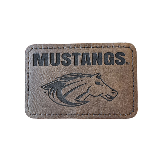MUSTANGS RECTANGLE PATCH 0224
