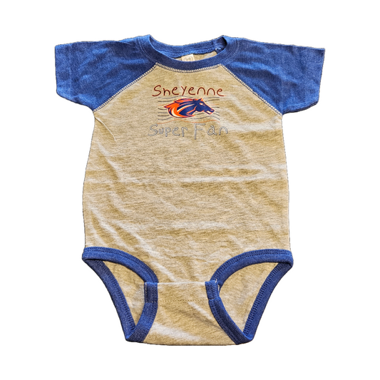 Sheyenne SS Baseball Onesie  18M