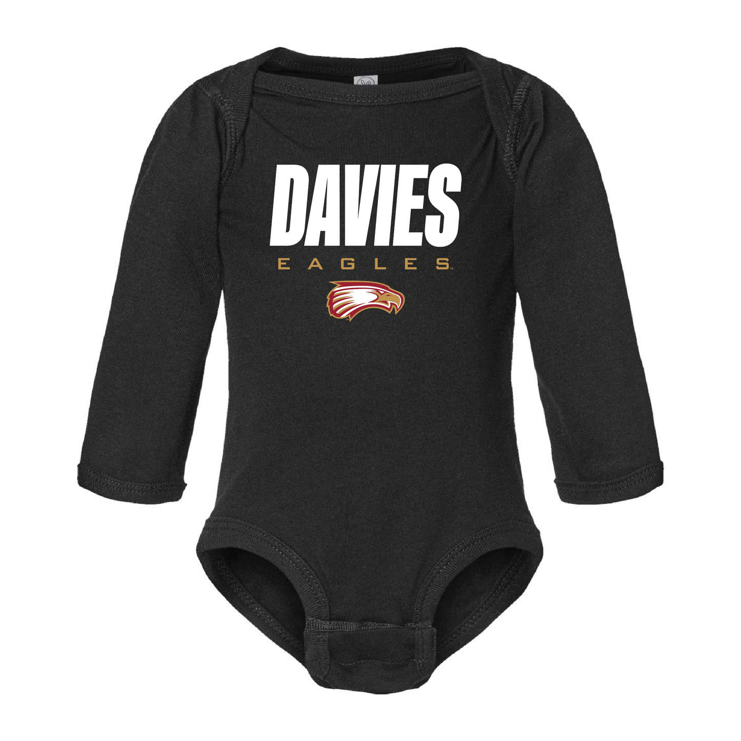 Eagles Rabbit Skins™ Infant Long Sleeve Jersey Bodysuit (4421)