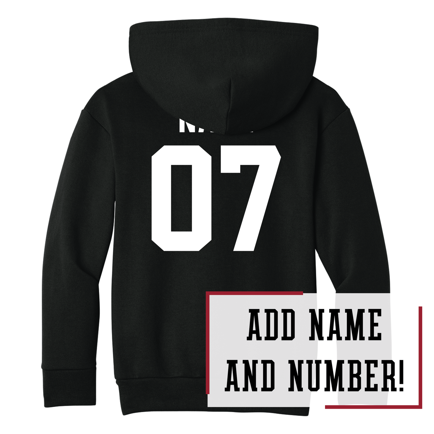 Eagles Port & Co™ Youth Pullover Hooded Sweatshirt (PC68YH)