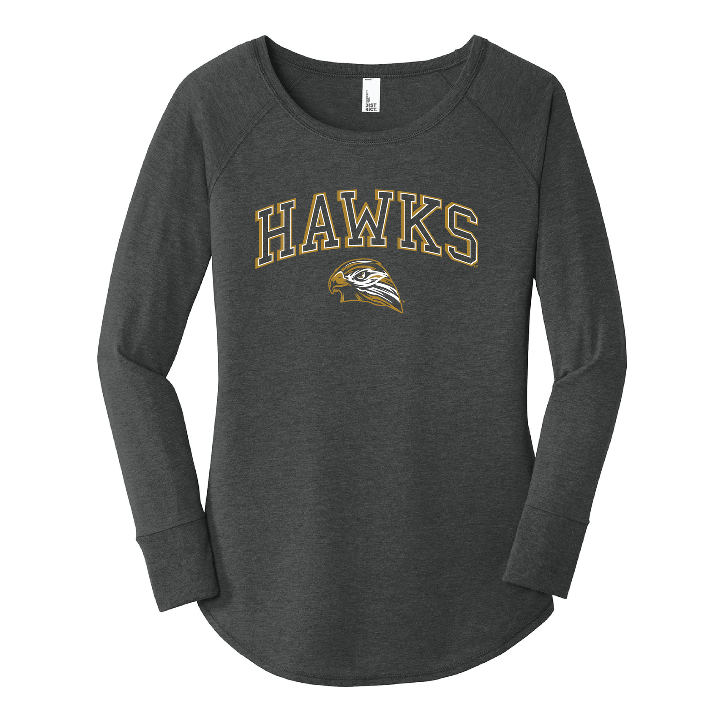 Hawks District® Women’s Long Sleeve Tee (DT132L)