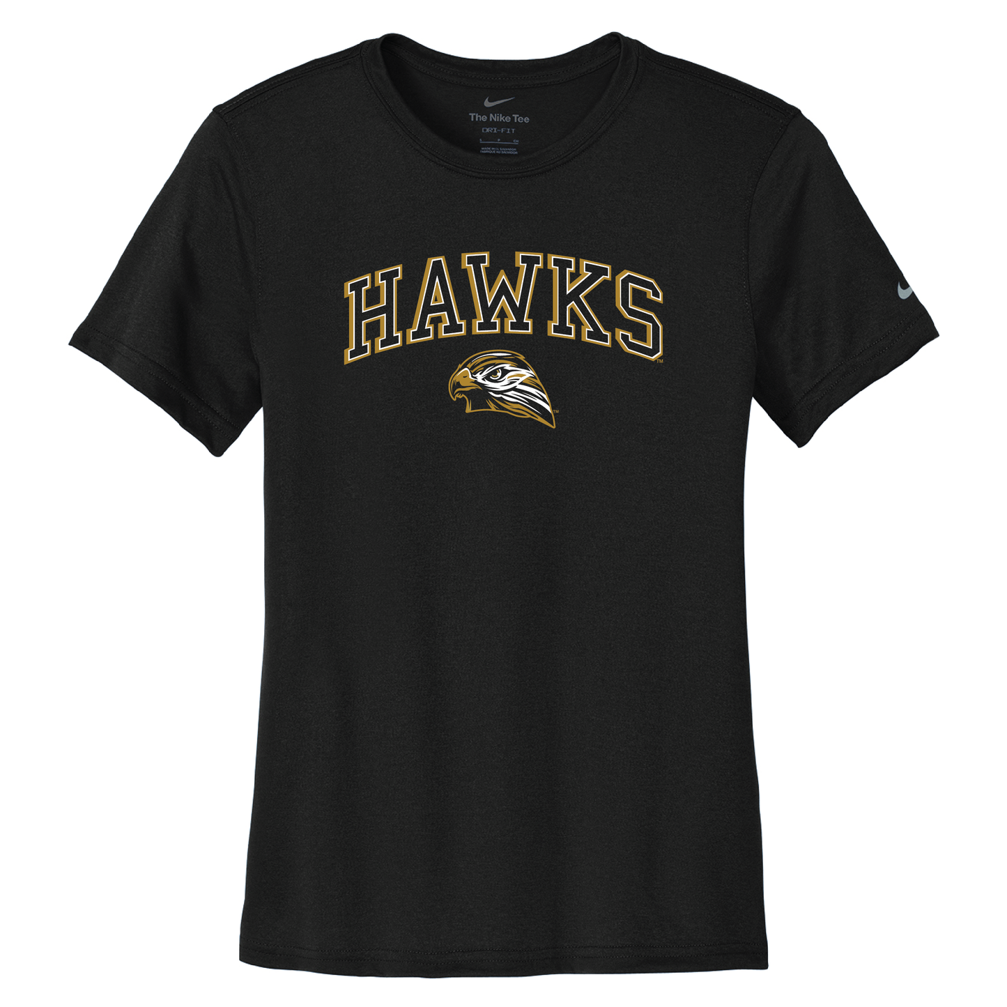 Hawks Nike Women's Swoosh Sleeve rLegend Tee (NKDX8734)