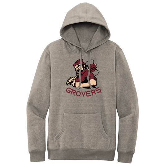 Grovers Lumber Jack Grey Frost District V.I.T. Fleece Hoodie