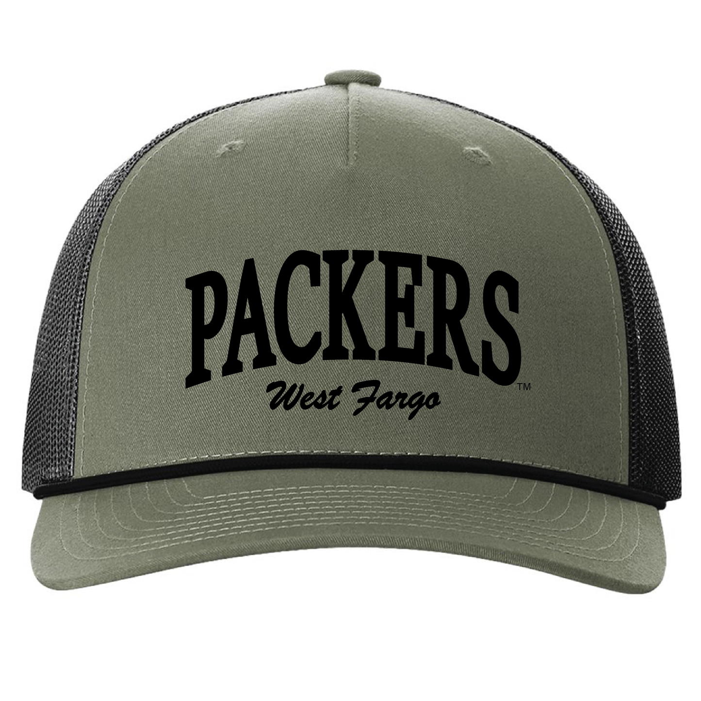 PACKERS 5 PANEL CAP W/ROPE 0524