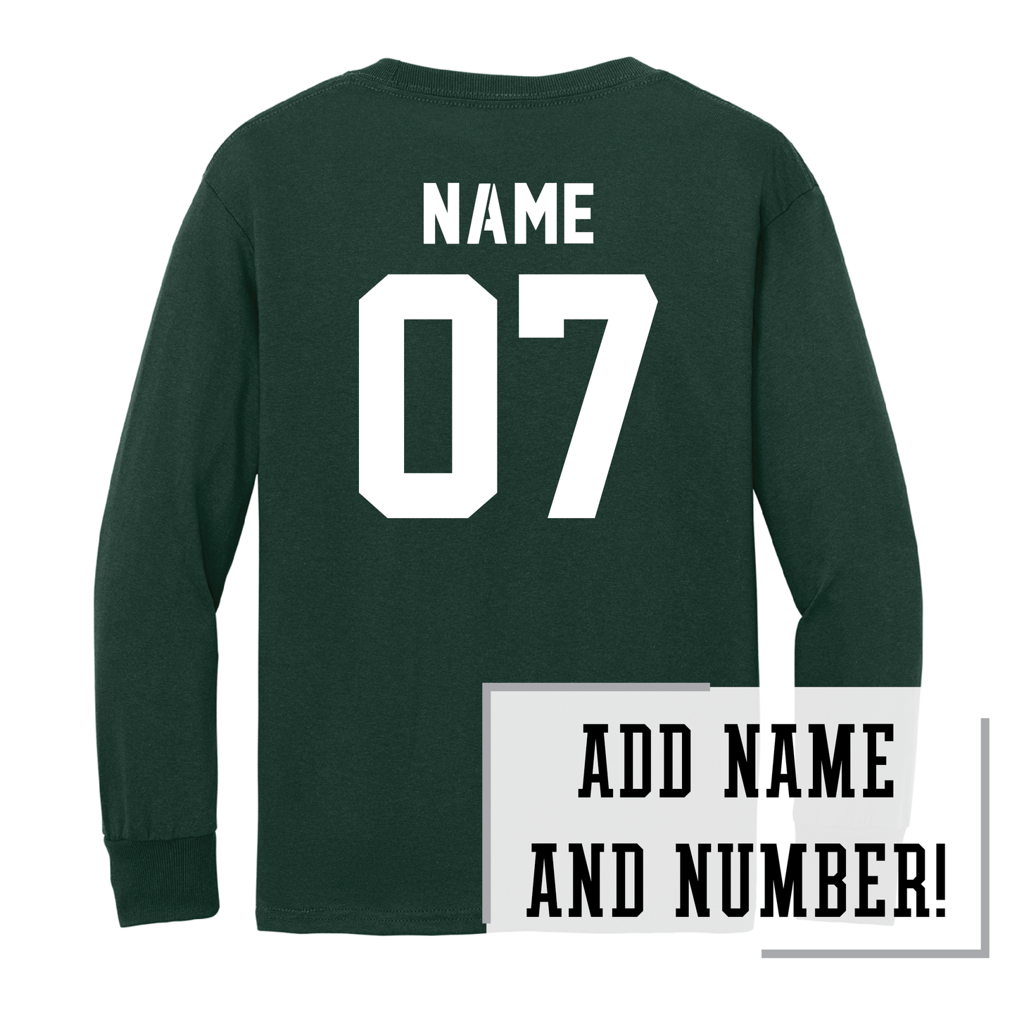 Packers Port & Co™ Youth Long Sleeve Core Cotton Tee (PC54YLS)