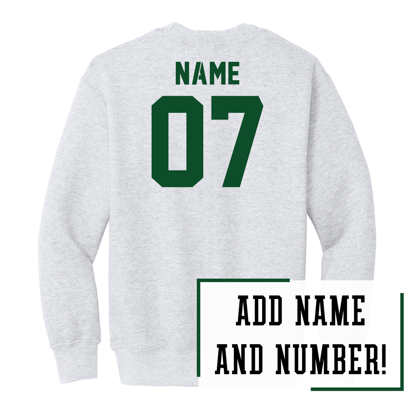 Packers Port & Co™ Youth Core Fleece Crewneck Sweatshirt (PC78Y)