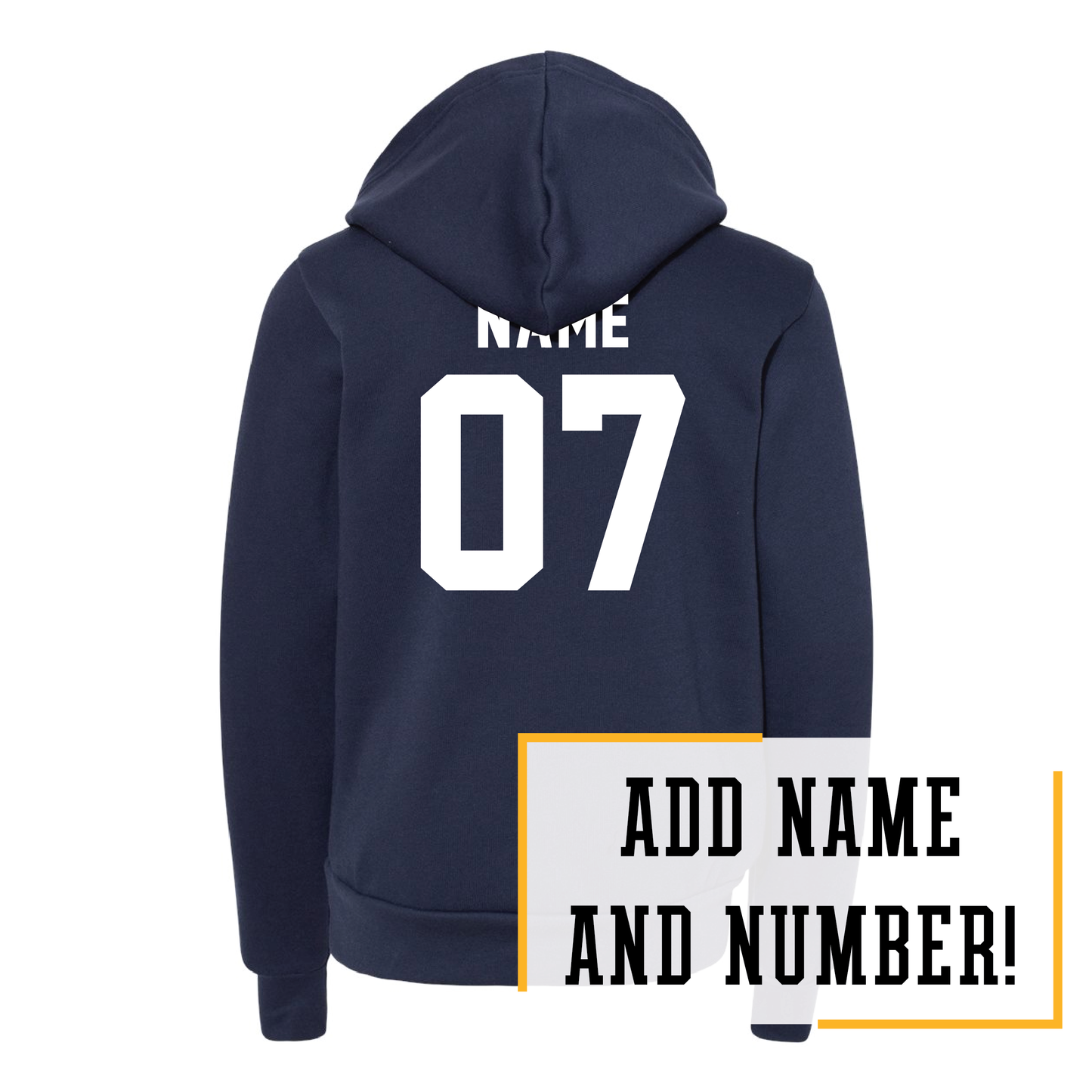 Spartans BELLA+CANVAS® Youth Sponge Fleece Hoodie (BC3719Y)