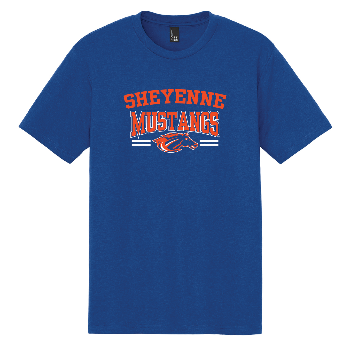 Mustangs District® Perfect Tri® Tee (DM130)