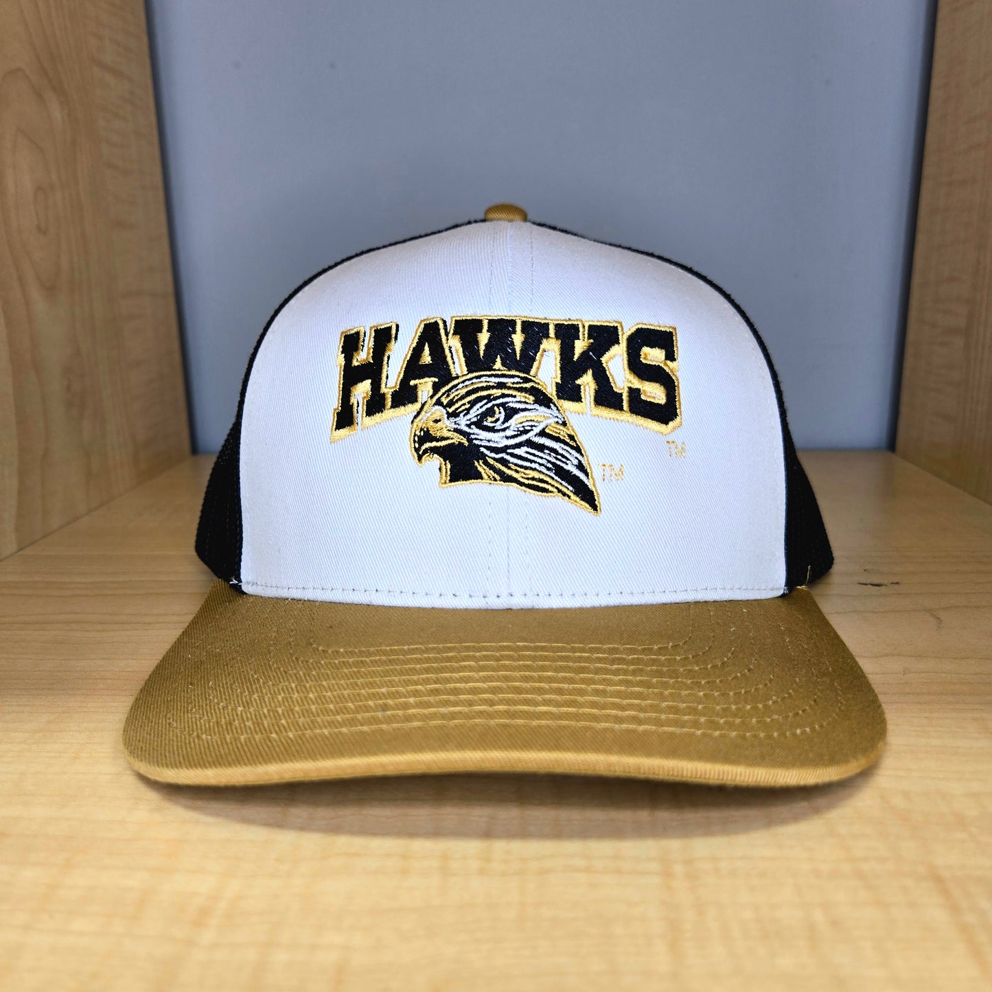 Hawks Wilson 1 White/Amber/Black Cap America i3038 Cap 1123