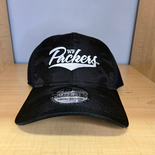 Packers Bananas Blk Camo Caps