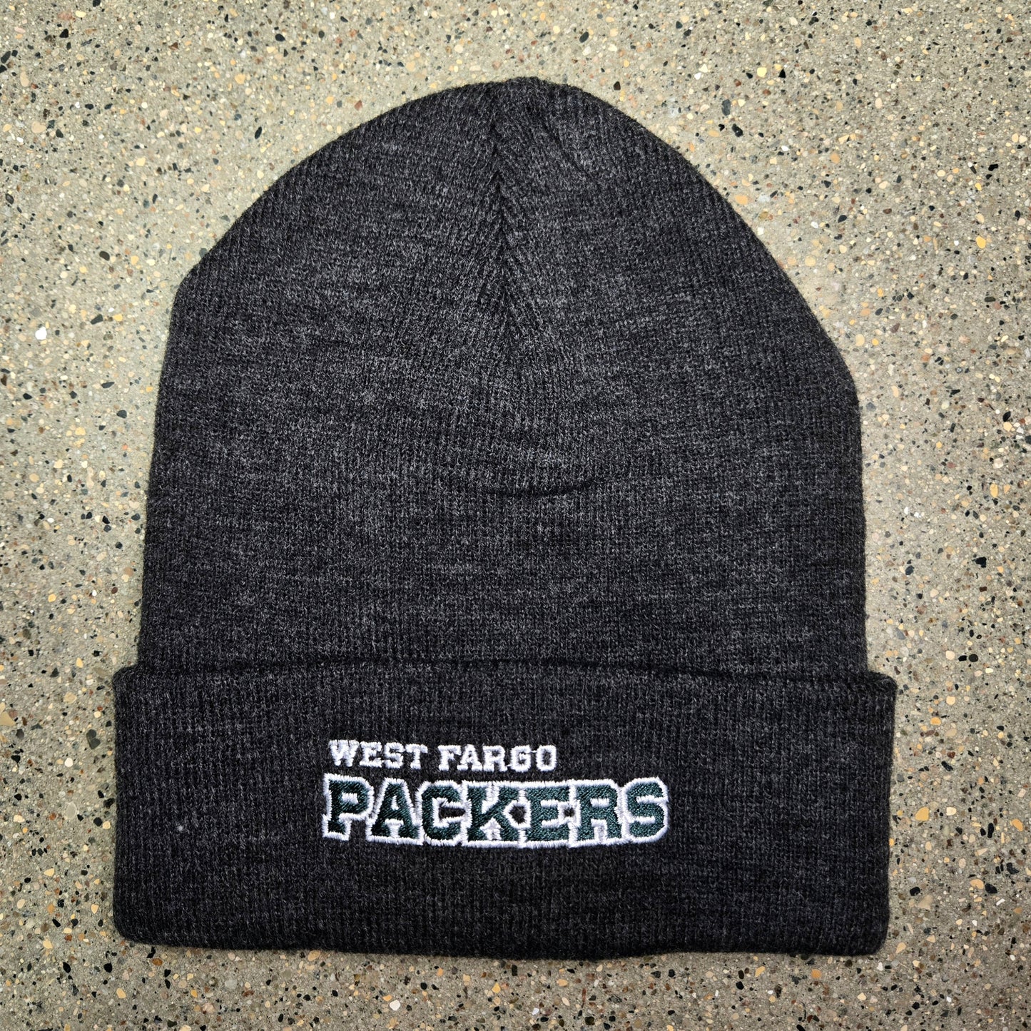 Packers Heathered Beanie W/ Cuff