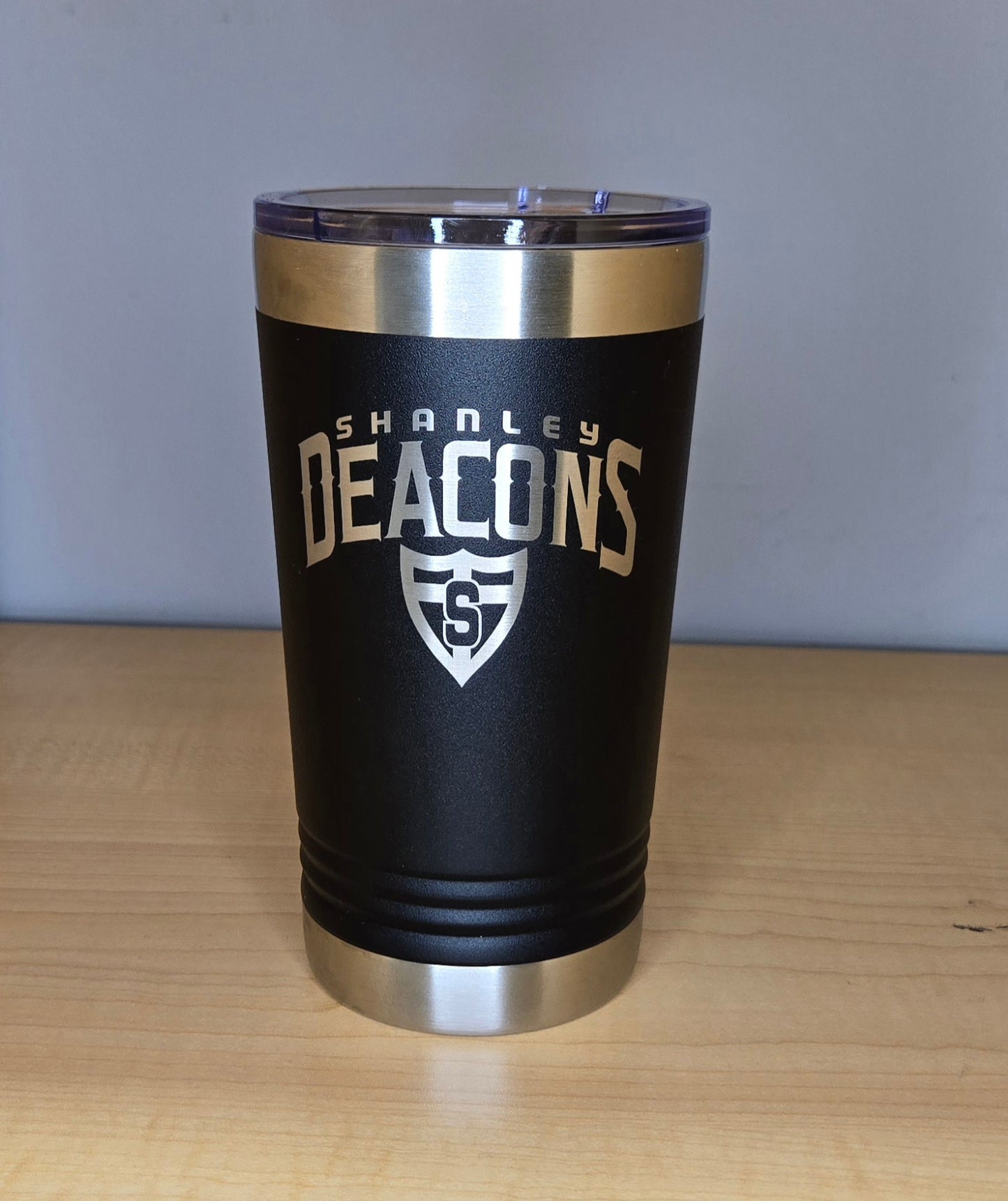 Deacons Black Polar Camel 16 oz. Pint w/ Slider Lid 1123 16 oz.