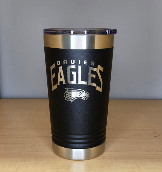 Eagles Black Polar Camel 16 oz. Pint w/ Slider Lid 1123 16 oz.