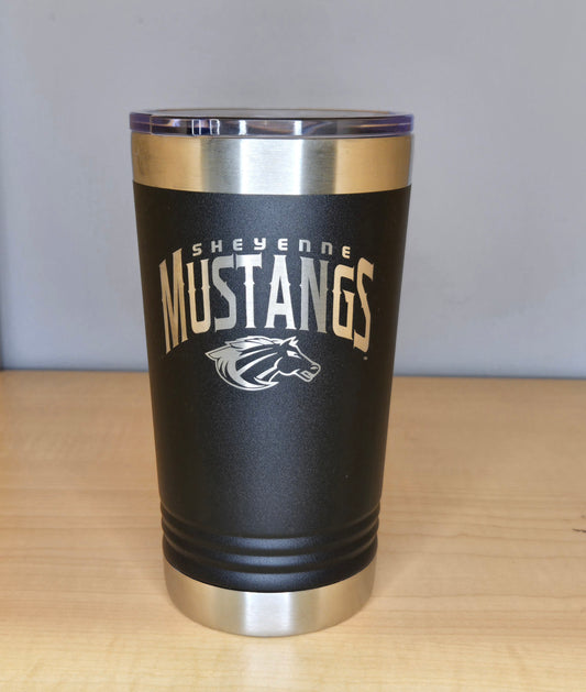 Mustangs Black Polar Camel 16 oz. Pint w/ Slider Lid 1123 16 oz.