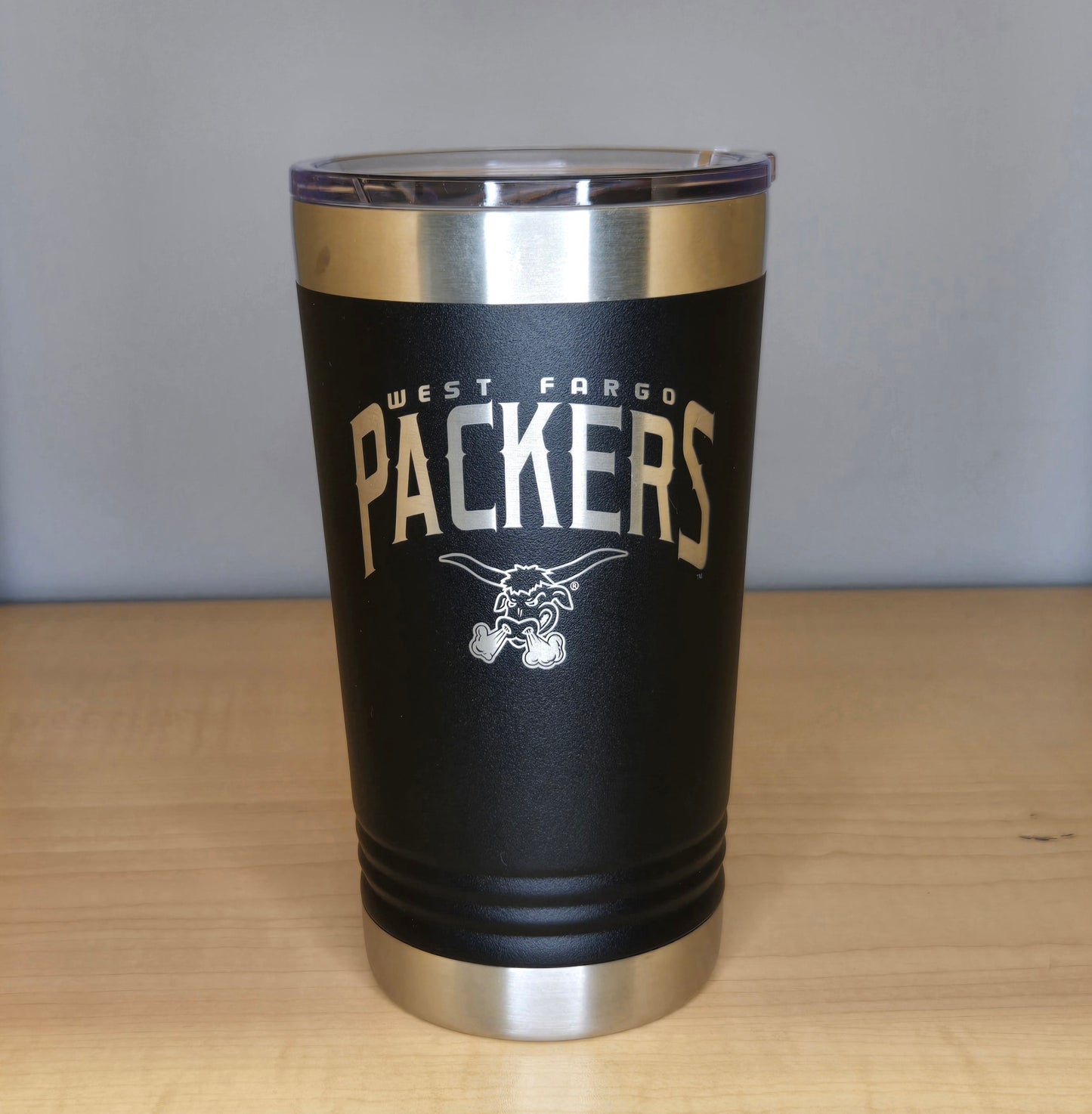 Packers Black Polar Camel 16 oz. Pint w/ Slider Lid 1123 16 oz.