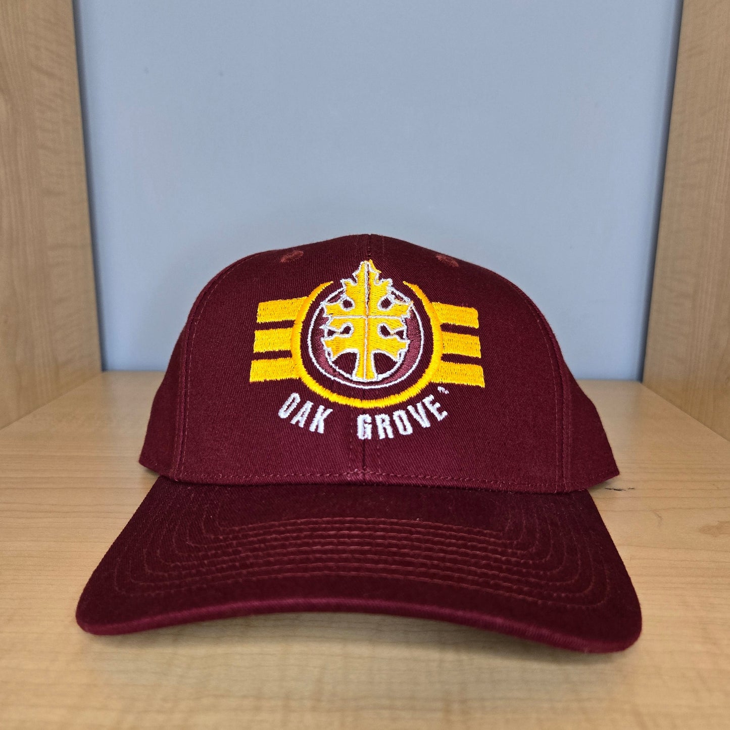 Grovers Maroon Twill Trucker