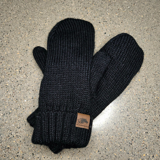 Mustangs Blk Mittens w/tag