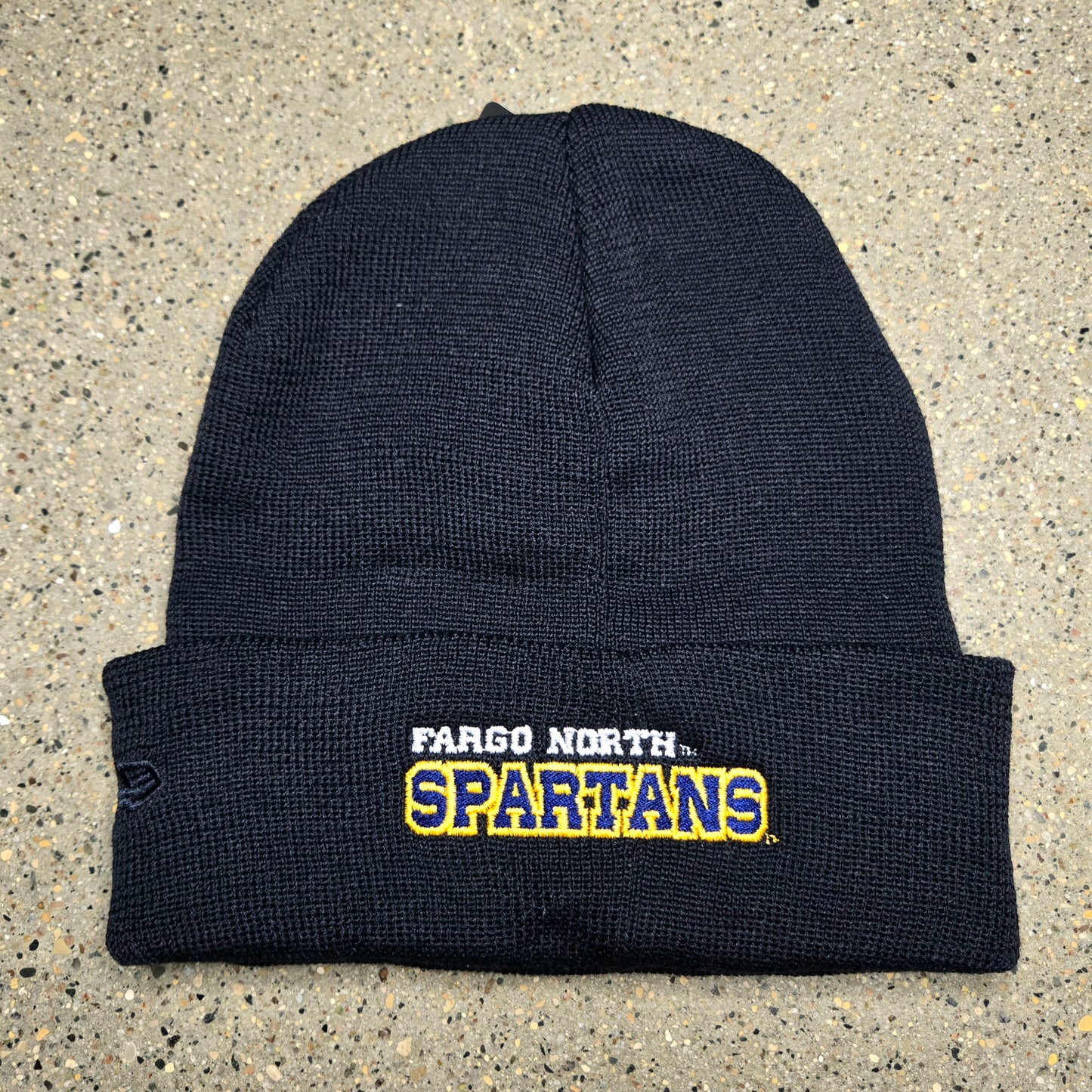 Spartans Deep Navy NE Recycled Cuff Beanie 1123