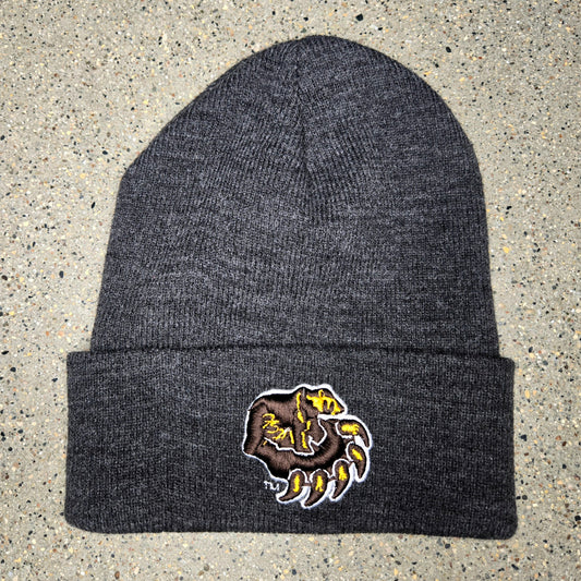 Bruins HAND Heather Black Richardson Heathered Beanie w/cuff