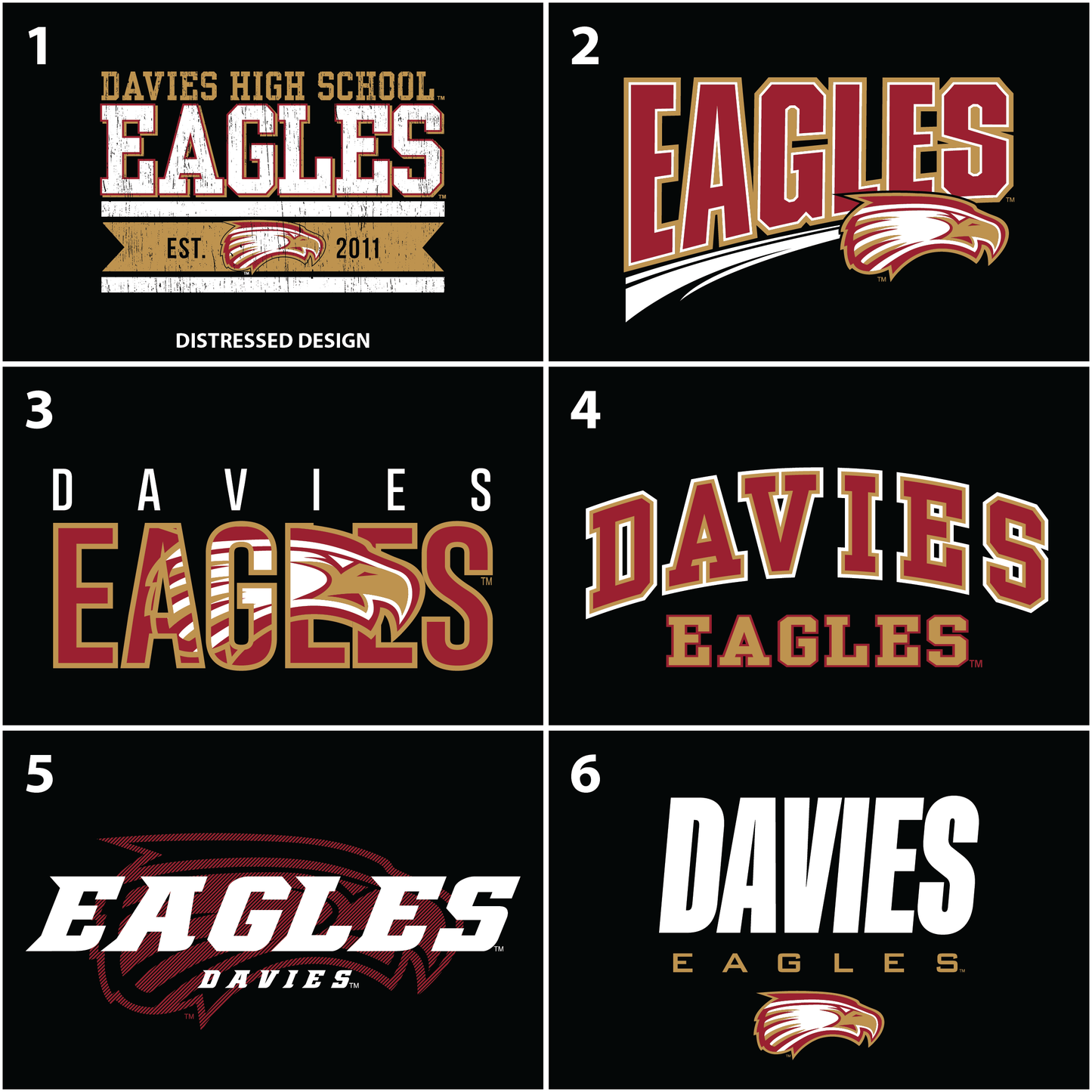 Eagles District® Women’s Perfect Tri® Tee (DM130L)