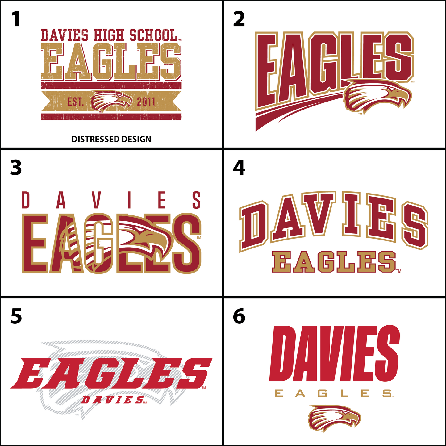 Eagles District® Perfect Tri® Tee (DM130)