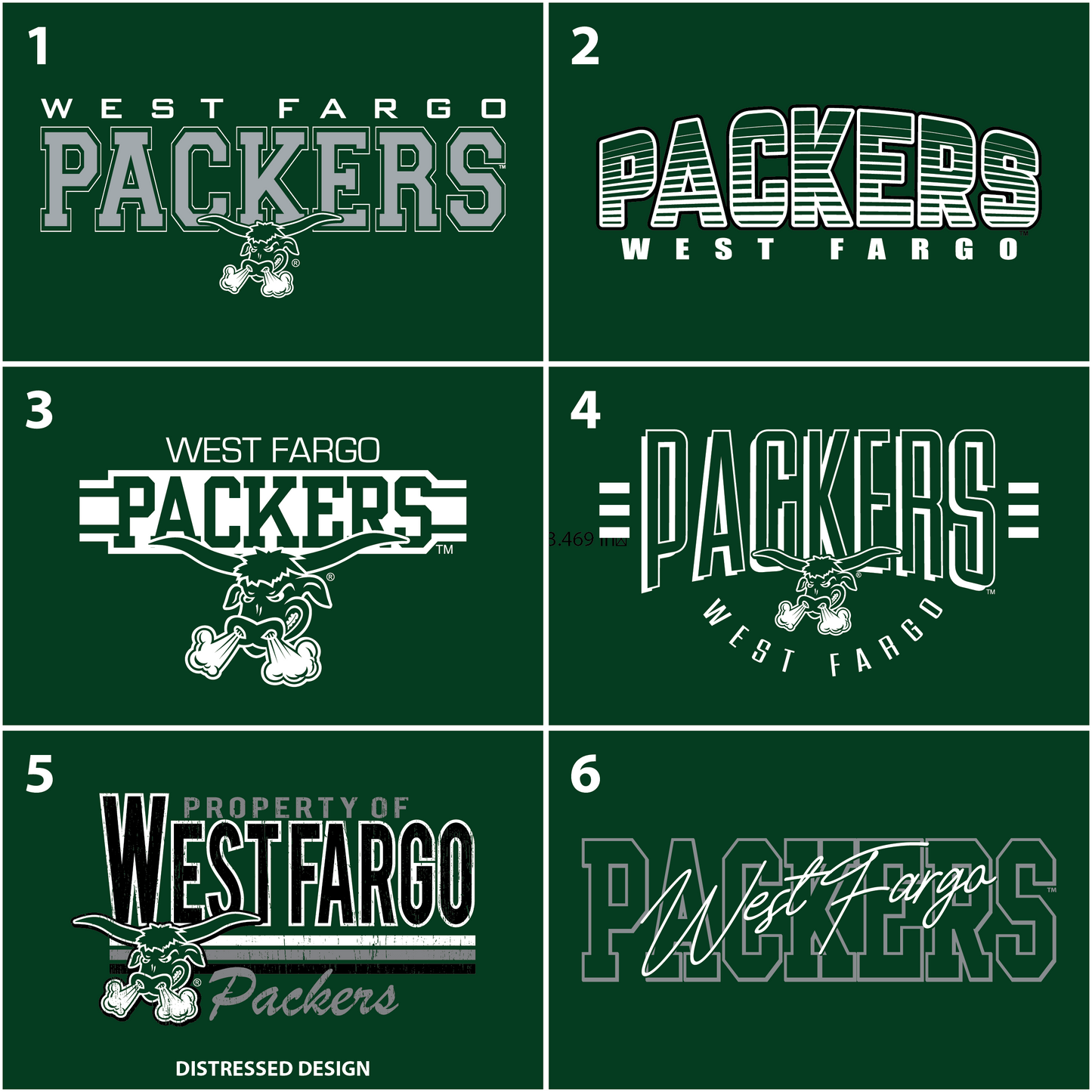 Packers Gildan® Youth Heavy Blend™ Crewneck Sweatshirt (18000B)
