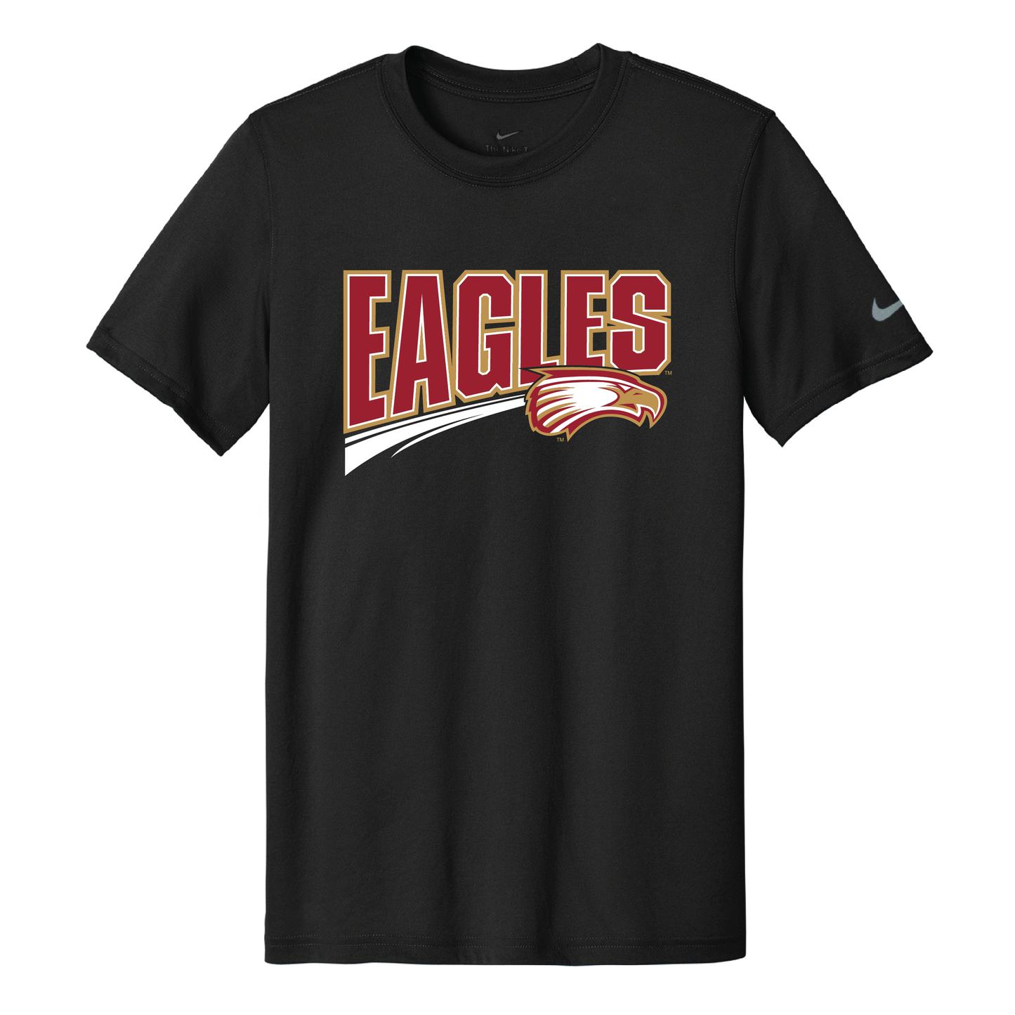 Eagles Nike Swoosh Sleeve rLegend Tee (NKDX8730)